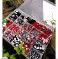 Multi Purpose storage box plastic divided box (15 compartments) for electronic components, Screws, Medicine etc.. 