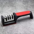 Knife Sharpener 4/3-Stage – Multi-Functional Handheld Kitchen Tool with 4/3-Slot Sharpening System (1pcs)). 