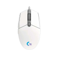 Logitech G102 Light Sync White Gaming Mouse. 