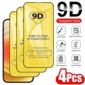9D Tempered Glass For Samsung S24 Ultra S23 S20 S21 FE A54 5G A34 A53 A52 A52S A13 A14 A32 A35 A24 A25 A05S Screen Protectors.