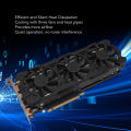 3 Fan Graphics Card, GDDR5X 352Bit 1080 Ti 11GB Powerful Image Processing Game Graphics Card for PC. 