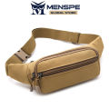 MENSPE Sports Waist Bag Fashion Men Bag Men Chest Bag Shoulder Bag Sports Bag Waterproof Oxford Running Bum Bag Portable Gym Bag for Running Cycling Hiking Walking. 