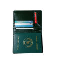 Passport Cover Green Color Genuine Leather By Annex Bangladesh-Passport Covers. 