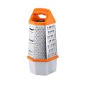 6 Sides Vegetable Grater Stainless Steel Multi function 6 Sided Box Grater. 