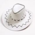 Western Cowboy Hat Men's Summer Outdoor Sun Hat Grassland Mongolian Cap Knight's Cap Tourist Hat Stage Props Hat Female. 