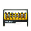 TOLSEN 15Pcs Magnetic Screwdriver Bit Set (Phillips & Flat) For Drill Model: 20365. 