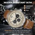 🎁 Men's Waterproof Multifunctional Quartz Watch.