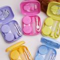 Contact Lens Travel Case Kid Set Storage Pocket Mirror Container Holder Box. 