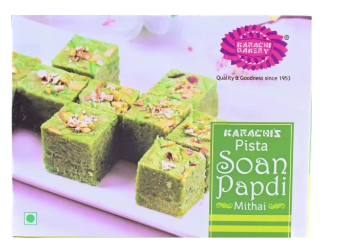 KARACHI BAKERY Pista Soan Papdi Mithai Box (200 g) | Daraz.com.bd