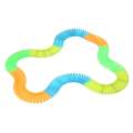 Flexible track with LED motor (220 components). 