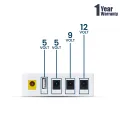 MARSRIVA KP3 EC 8400mAh Smart Mini Router DC UPS 18Watt max output with 3 DC output and 1 USB Output (Adapter not Included).