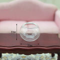 1x Dollhouse Miniature Mini Fish Tank Mini Glass Bowl Doll House Accessories. 