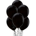 Monty Balloon 10 piece - Black. 