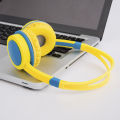 Factory direct sales of new wired children's headphones, over-ear subwoofer headphones, wire-controlled computer headsets, multi-color options.