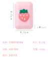 Cute cartoon Lenses box Girls' for small portable portable beautiful pupil care storage box with mirror box. 