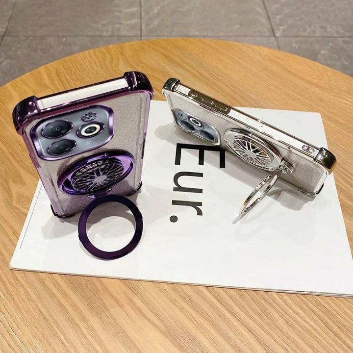 For%20Tecno%20Spark%20GO%202024%20Case%20Shockproof%20Electroplated%20TPU%20Rotating%20Gyro%20Stand%20Cover%20Phone%20Casing%20For%20Tecno%20SparkGO%202024%20Back%20cover%20-%20Image%203