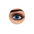 Freshlook Brilliant Blue contact lens full set. 