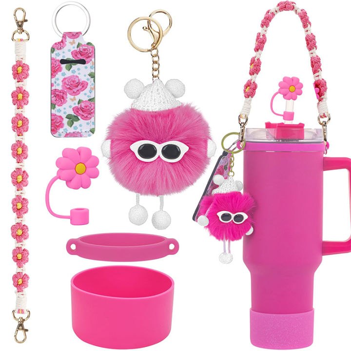 6PCS%20Use%20For%20Stanley%20Cup%20Tumbler%20Accessories%2040oz%2030oz,Compatible%20With%20Stanley%20Cup%20Tumbler%20Water%20Bottle%20Handle%20Sling%20Strap%20Natuo%20-%20Image%202