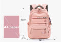 High School Bags for Teenage Girls Large Nylon Women Waterproof School Backpack Female Laptop Backpack Student Bookbag Black. 