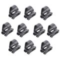 10Pcs Scuba Diving Silicone Clip Snorkel Mask Keeper Holder Retainer. 