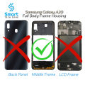 Samsung Galaxy A20 Middle Frame (Without LCD Frame Panel and Back Panel).