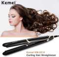 Kemei KM-2219 Ceramic Electric Hair Straightening Iron Infrared Hair Straightner. 