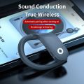 Open Ear Earhook Earphone Business Driving Bluetooth Earbuds Noise Cancelling Headset Long Standby Waterproof Sport Headphone. 