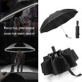 Smart Umbrella Fashion Portable UV Folding Automatic Umbrella Rain Wind Resistant Trip Sun Umbrella Reverse Umbrella Uv Umbrella. 