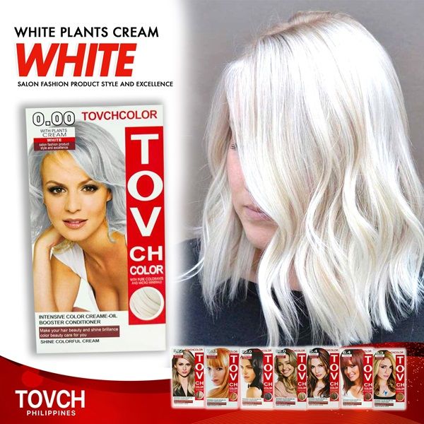 Tov Ch Hair Color Cream 80ml*2 White 0.00