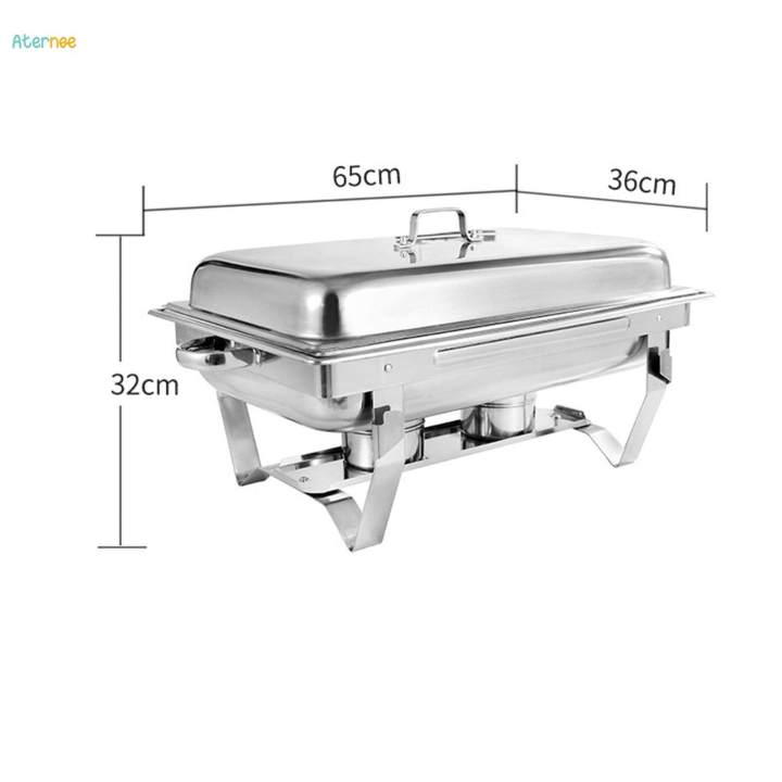 Buffet%20Warmer%20Sets%20Stainless%20Steel%20Chafing%20Dish%20Buffet%20Chafer%20Set%20Food%20Pan%20Lid%20Rectangular%20Chafers%20for%20Wedding%20Banquet%20Kitchen%20Dining%20-%20Image%205
