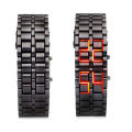 Lamgool Lava 3.0 LED Fashion LED Digital Alloy Men Women Wrist Watch Bracelet  European and American Unique Creative Lava Led Waterproof Trendy Men's Watch Men's Bracelet for gift. 