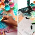 Stencil for Wall & Fashion Painting Template 10in by 8in..