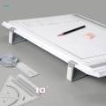 Technical Drafting Table A3 with Clear Rule Parallel Motion Adjustable Measuring System. 