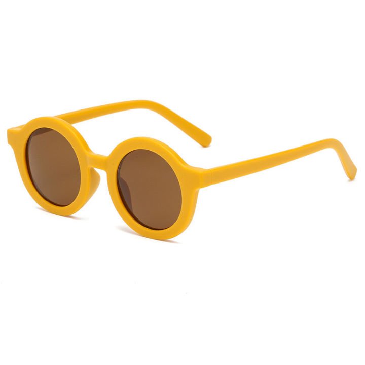 Jett%20D2017%20adult%20sunglasses%20cream%20round%20frame%20Douyin%20with%20milk%20coffee%20color%20frosted%20parent-child%20sunglasses%20-%20Image%206