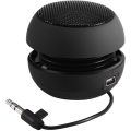 Mini Portable Travel Loud Speaker with 3.5mm Audio Cable Low Voltage Built-in Battery Retractable Speaker for IPod. 