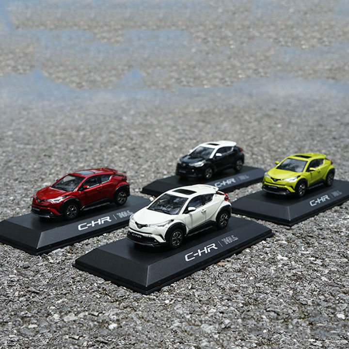 Diecast 1:43 Scale Die-cast Alloy TOYOTA'S C-HR CHR Vehicle Model Car Toys Adult Child Boys Gifts Collection Display Souvenir