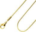 Stainless Steel Snake Chain Necklace For Men. 