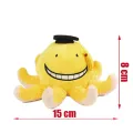 Anime Korosensei Assassination Classroom Teacher Cosplay Mini Plush Toy Stuffed Doll Gift Collection Soft PP Cotton 15cm. 