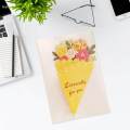 Bouquets Greeting Cards Thanksgiving Day Card for New Year Valentine's.