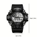 Students Waterproof Luminous Sports Electronic Watch, Alarm Clock Watch, Ideal choice for Gifts. 