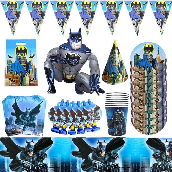 Boy Batman Theme Batman Baby Shower Decorations Customize Baby