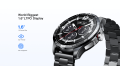 Kieslect Actor Leading Smart Watch - Black – 1.6" LTPO AMOLED Always-on Display, Ceramic Bezel, Bluetooth Calling, 5ATM Waterproof, 150+ Sports Modes, 15-Day Battery.