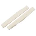 Harmony 6 String Acoustic Bone Bridge Guitar Slotted Saddle Guitar Parts(Pack of 2).