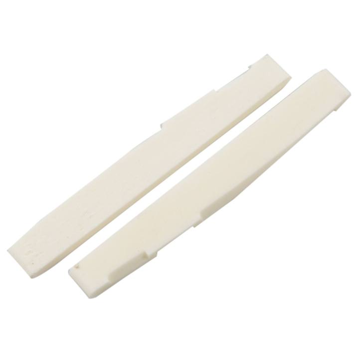 Harmony%206%20String%20Acoustic%20Bone%20Bridge%20Guitar%20Slotted%20Saddle%20Guitar%20Parts(Pack%20of%202)%20-%20Image%204