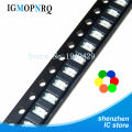 100pcs 1206 SMD LED light yellow red green blue White.