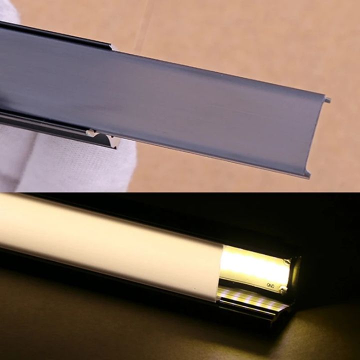 Black%20U/V/YW%20Style%20Shaped%2050cm%20Silver%20Aluminium%20LED%20Bar%20Light%20Channel%20Holder%20Cover%20Connector%20LED%20Strip%20Light%20Bar%20Cabinet%20Lamp%20-%20Image%202