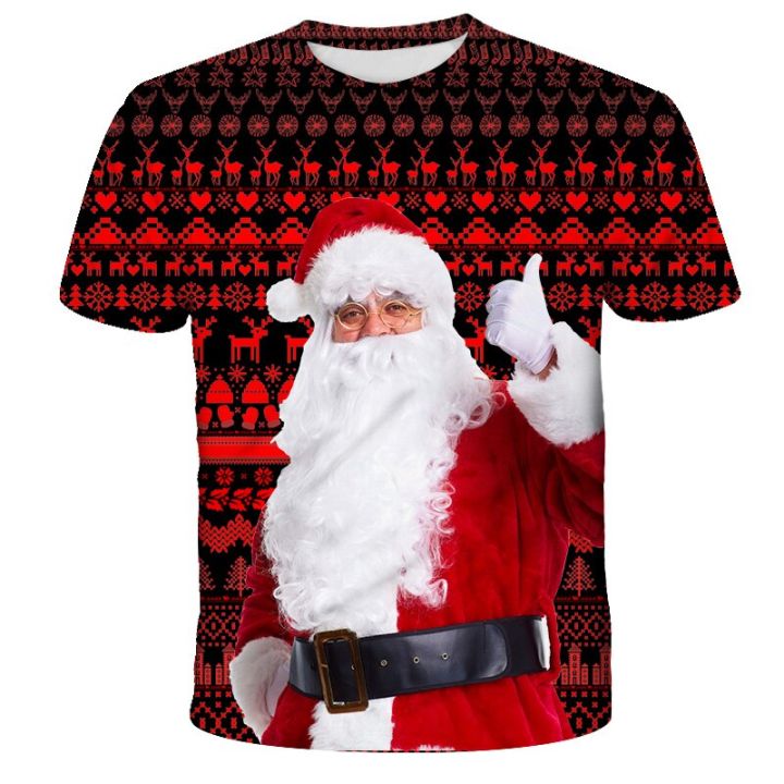 3-14Ys%20Kids%20Clothes%20Santa%20Claus%20With%20Deer%20Graphic%20Tee%20Shirt%20Merry%20Christmas%20T-shirt%20Boys%20Girls%20T-shirts%20Children%20Xmas%20Tshirt%20Boy%20-%20Image%207