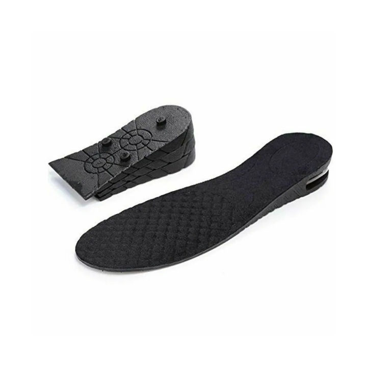 Unisex Height-Increasing Insoles - Removable, Air Sole, Adjustable Heel Lift for Comfort & Discreet Wear