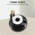 Motorcycle 12mm Speedometer Drive Gear with Cable. 
