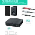 【3C VictoryEagle】2 in 1 Wireless Bluetooth 5.0 Transmitter Receiver Portable Stereo Audio Music Receiver 3.5mm AUX Jack TV Speaker. 